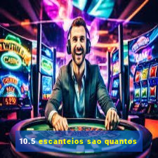 10.5 escanteios sao quantos